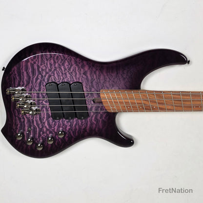 Dingwall Combustion C3 4-String UltraViolet Burst Pau Ferro Fingerboard Bass w/ Bag - 9.88lbs 12445