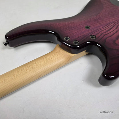 Dingwall Combustion C3 4-String UltraViolet Burst Bass w/ Bag - 9.36lbs 13411