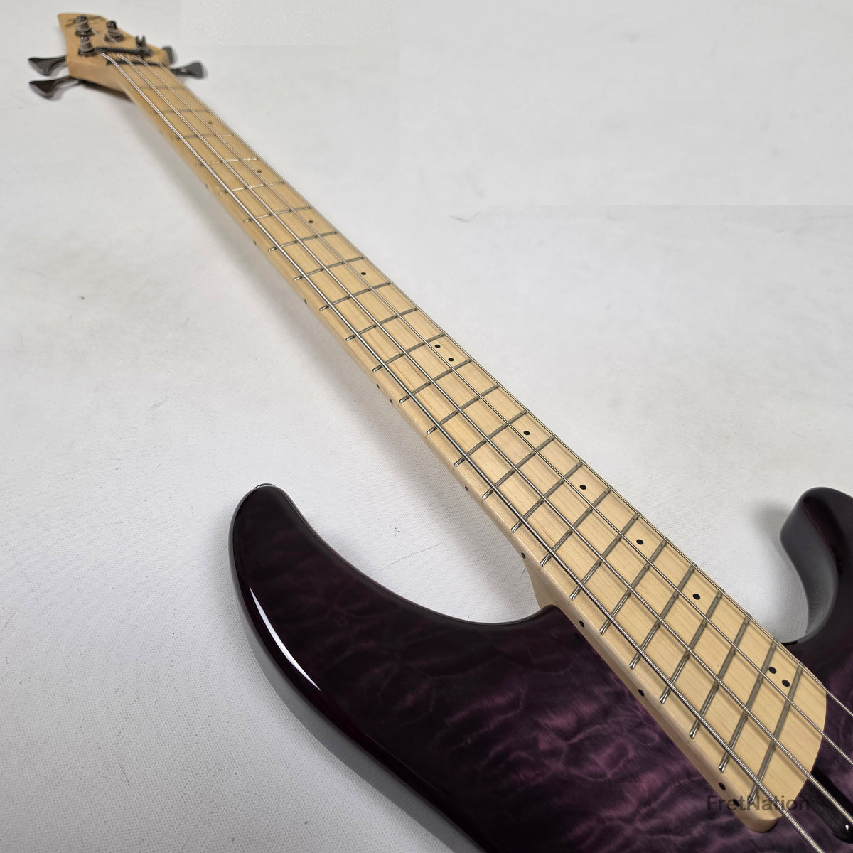 Dingwall Combustion C3 4-String UltraViolet Burst Bass w/ Bag - 9.36lbs 13411