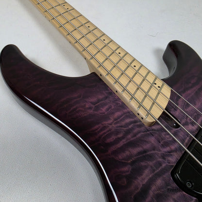 Dingwall Combustion C3 4-String UltraViolet Burst Bass w/ Bag - 9.36lbs 13411