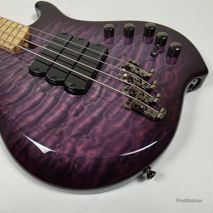 Dingwall Combustion C3 4-String UltraViolet Burst Bass w/ Bag - 9.36lbs 13411