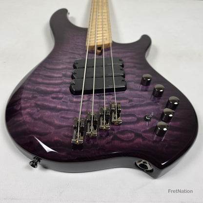 Dingwall Combustion C3 4-String UltraViolet Burst Bass w/ Bag - 9.36lbs 13411