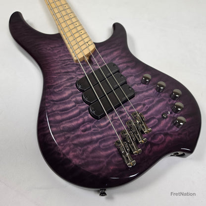 Dingwall Combustion C3 4-String UltraViolet Burst Bass w/ Bag - 9.36lbs 13411