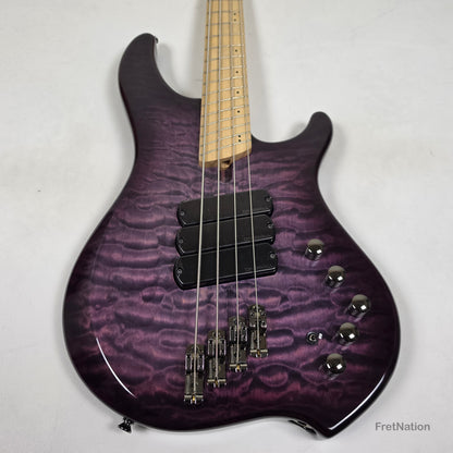 Dingwall Combustion C3 4-String UltraViolet Burst Bass w/ Bag - 9.36lbs 13411