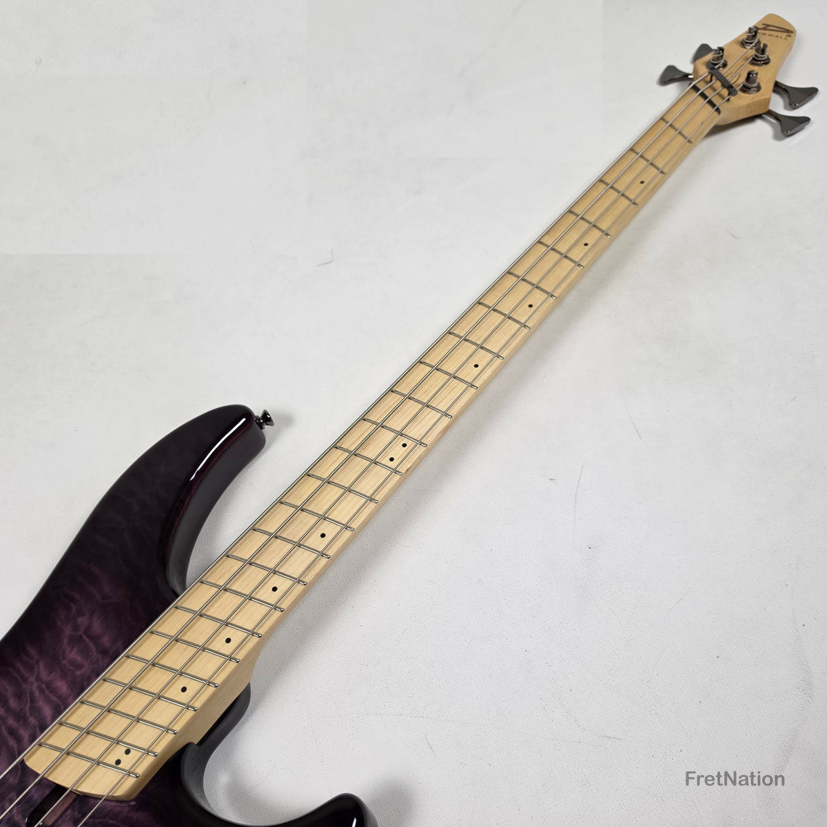 Dingwall Combustion C3 4-String UltraViolet Burst Bass w/ Bag - 9.36lbs 13411