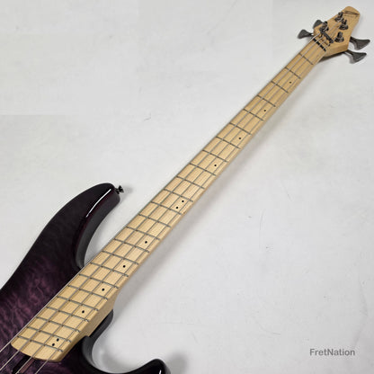 Dingwall Combustion C3 4-String UltraViolet Burst Bass w/ Bag - 9.36lbs 13411