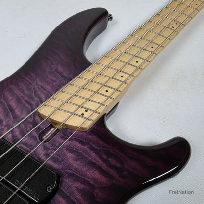 Dingwall Combustion C3 4-String UltraViolet Burst Bass w/ Bag - 9.36lbs 13411