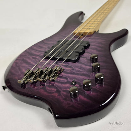 Dingwall Combustion C3 4-String UltraViolet Burst Bass w/ Bag - 9.36lbs 13411