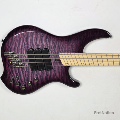 Dingwall Combustion C3 4-String UltraViolet Burst Bass w/ Bag - 9.36lbs 13411