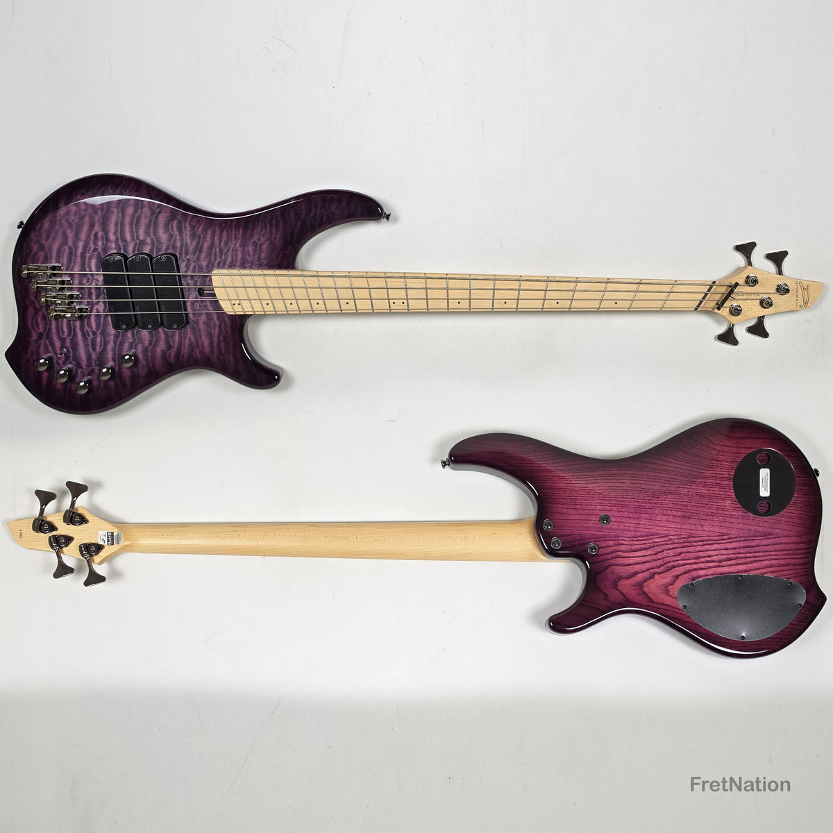 Dingwall Combustion C3 4-String UltraViolet Burst Bass w/ Bag - 9.36lbs 13411