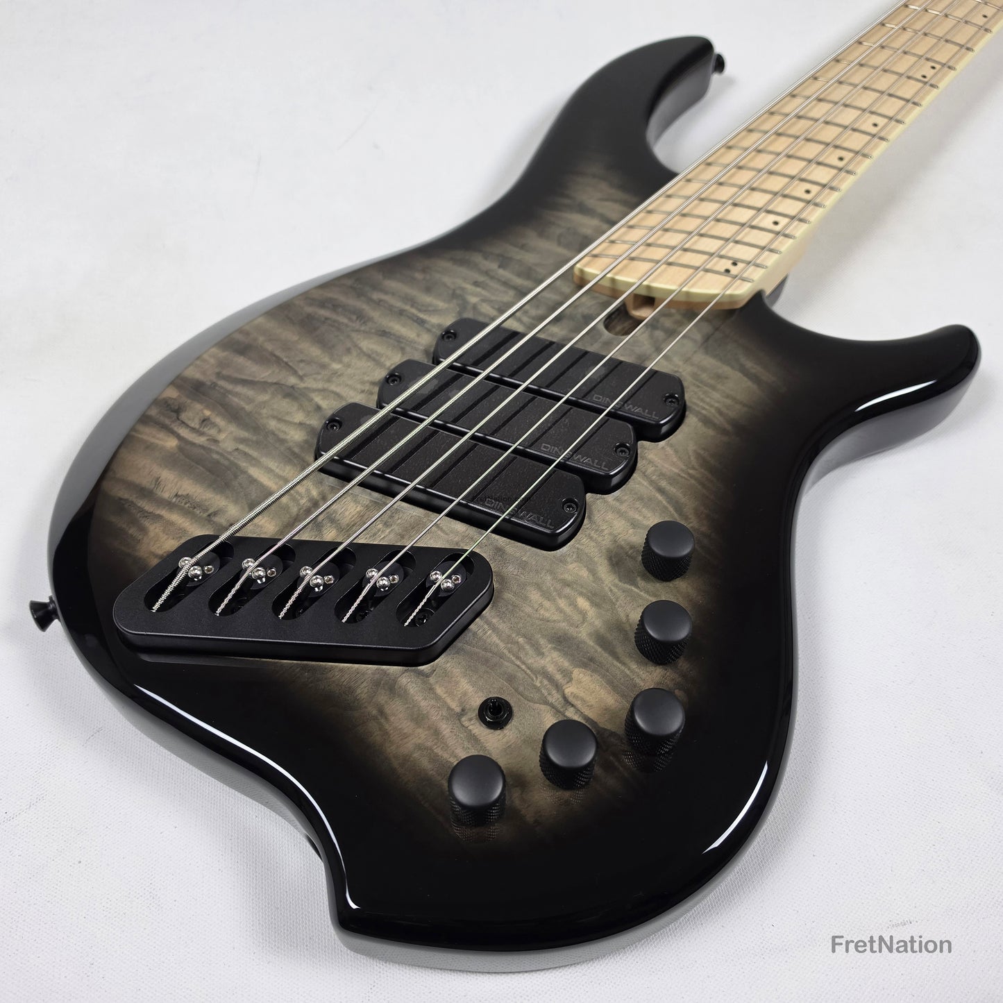 Dingwall Dingwall Combustion C3 5-String 2-Tone Black Burst w/ Maple Fingerboard - 9.94lbs 19653B - B-Stock