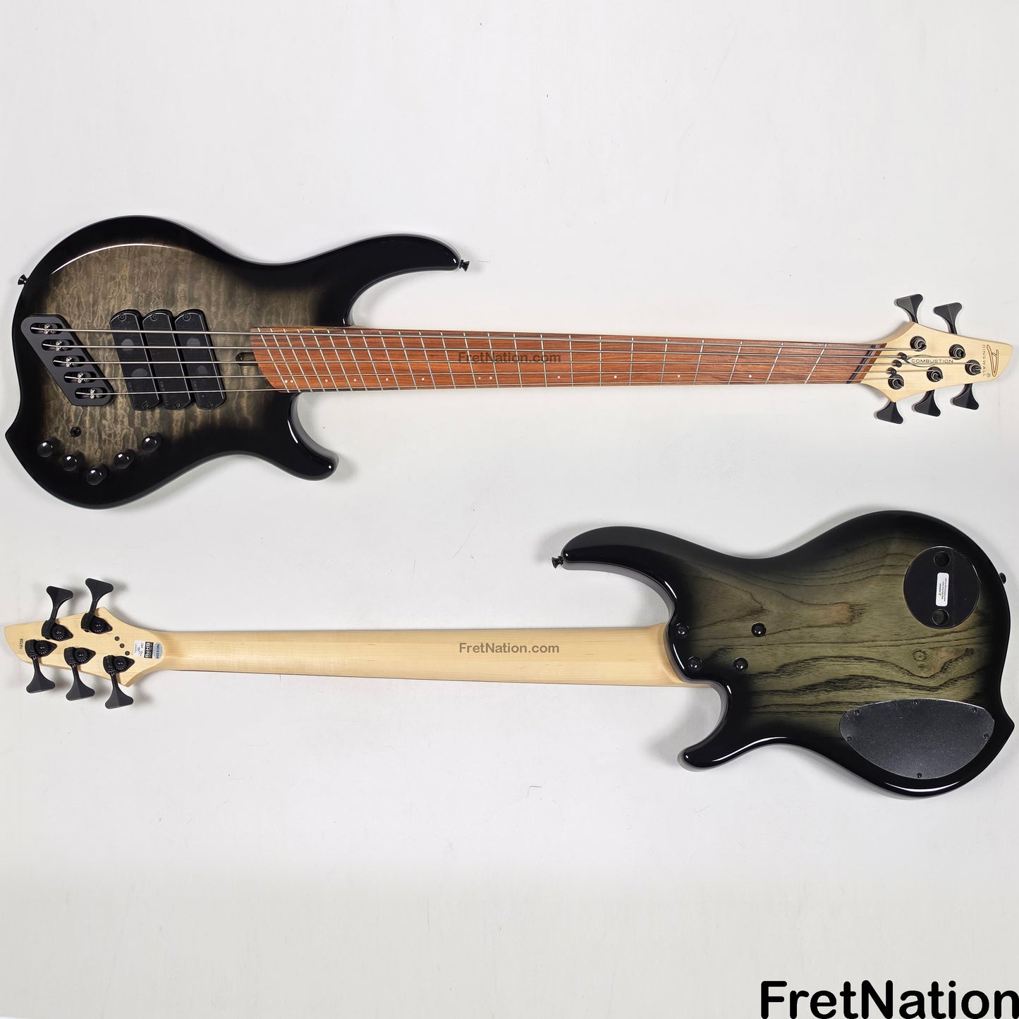 Dingwall Dingwall Combustion C3 5-String 2-Tone Black Burst w/ Pau Ferro Fingerboard - 9.98lbs 19728B - B-Stock