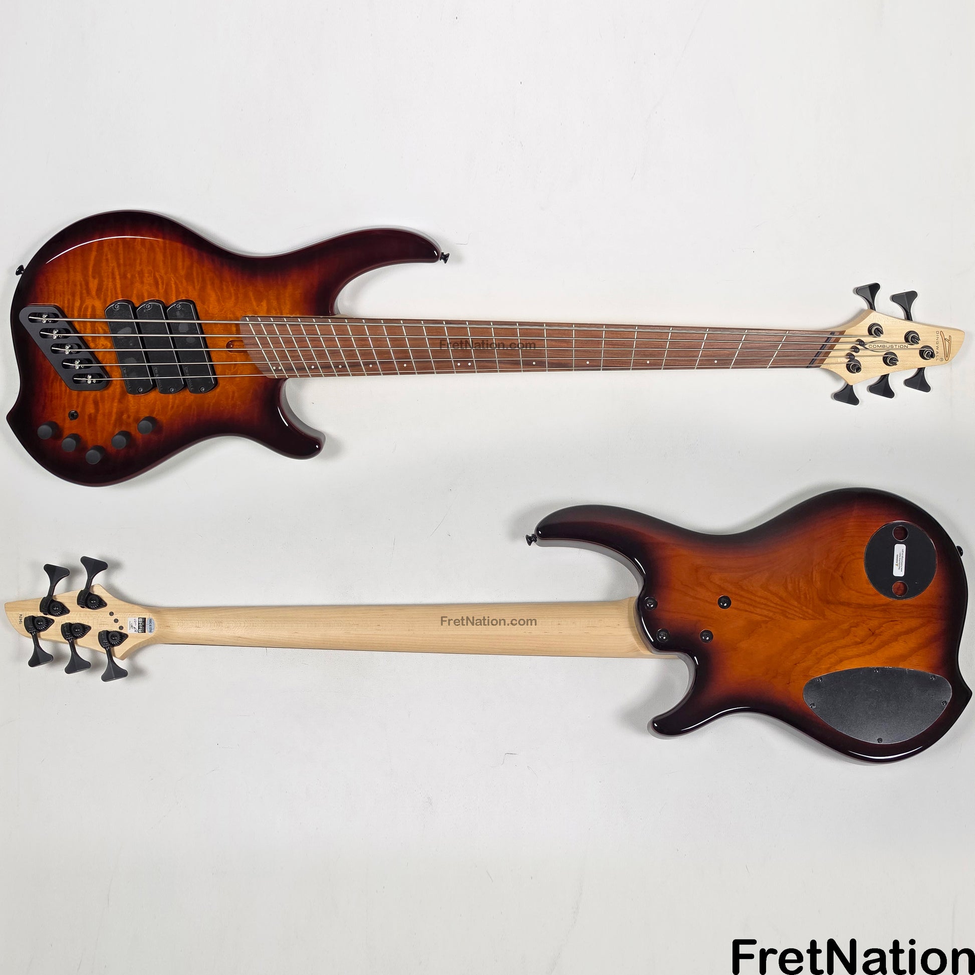 Dingwall Dingwall Combustion C3 5-String Vintage Burst w/ Pau Ferro Fingerboard - 9.38lbs 19474B - B-Stock