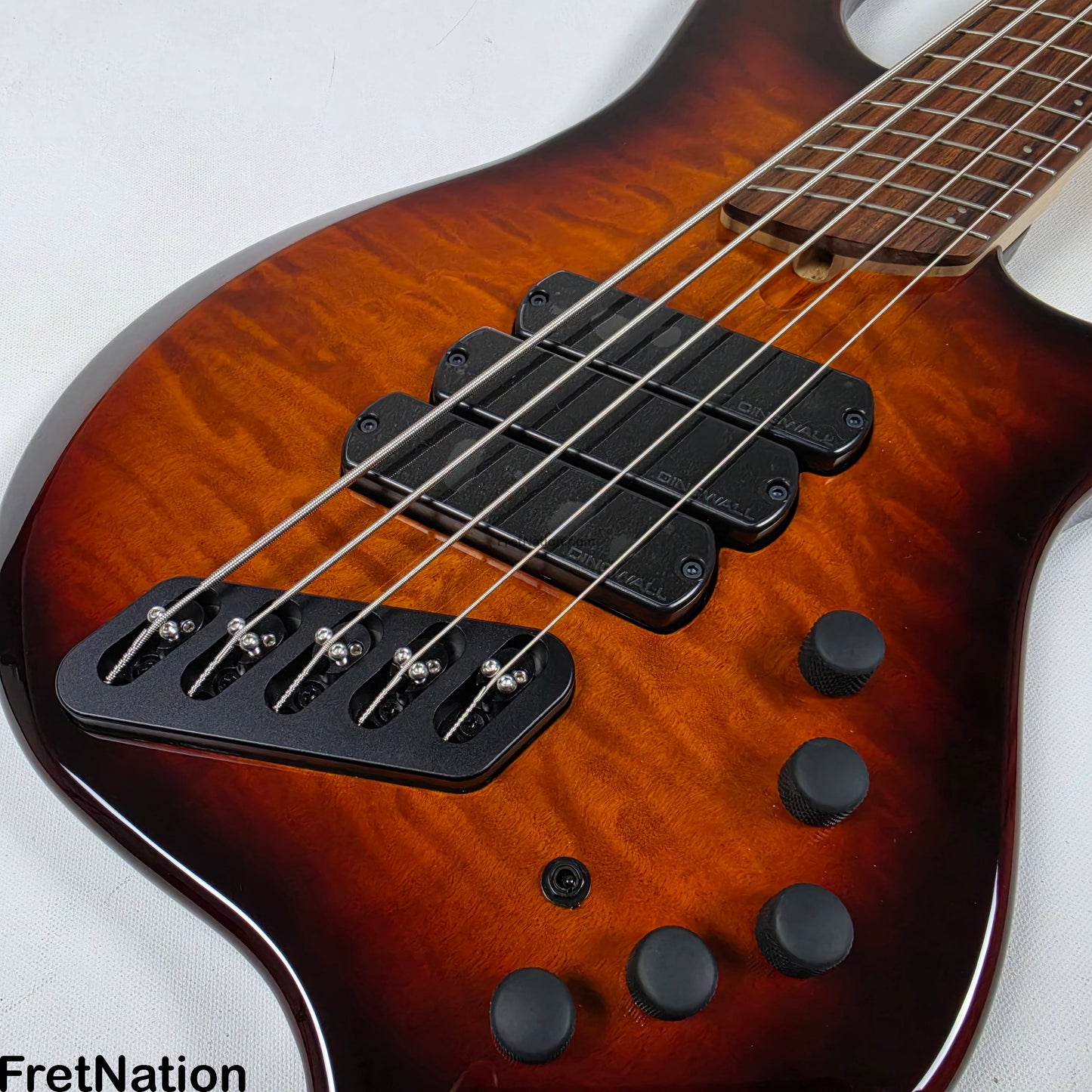 Dingwall Dingwall Combustion C3 5-String Vintage Burst w/ Pau Ferro Fingerboard - 9.38lbs 19474B - B-Stock