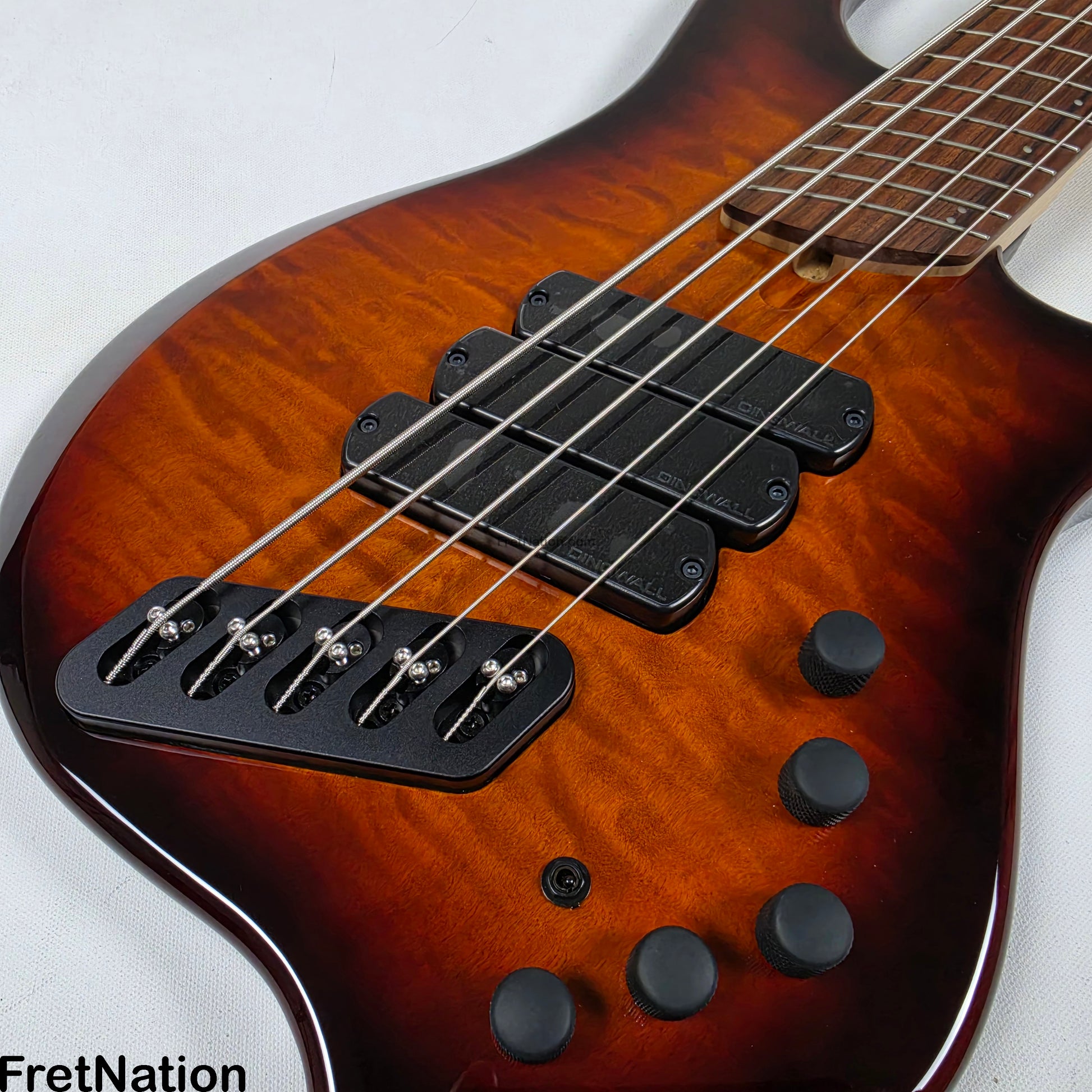 Dingwall Dingwall Combustion C3 5-String Vintage Burst w/ Pau Ferro Fingerboard - 9.38lbs 19474B - B-Stock