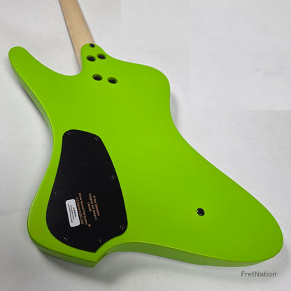 Dingwall Dingwall D-Roc Standard 4-String Matte Ferrari Green - 9.06lbs #21210