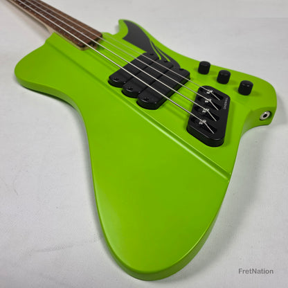 Dingwall Dingwall D-Roc Standard 4-String Matte Ferrari Green - 9.06lbs #21210