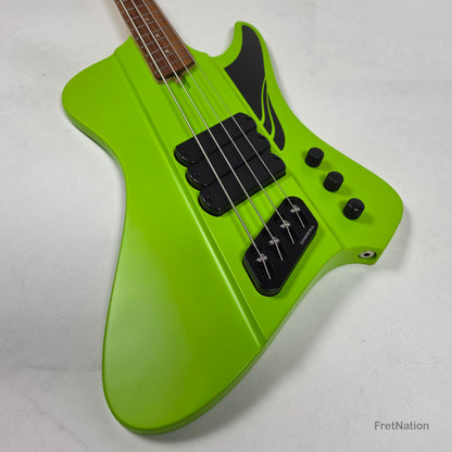 Dingwall Dingwall D-Roc Standard 4-String Matte Ferrari Green - 9.06lbs #21210