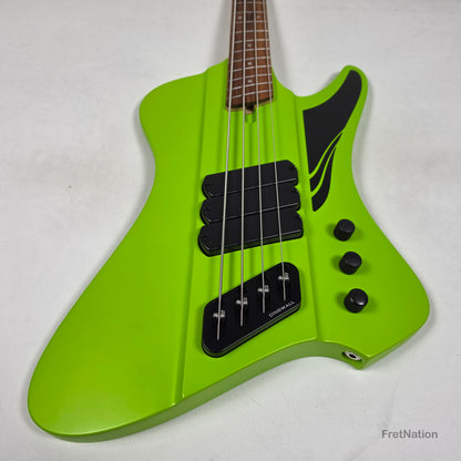 Dingwall Dingwall D-Roc Standard 4-String Matte Ferrari Green - 9.06lbs #21210