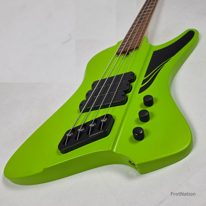 Dingwall Dingwall D-Roc Standard 4-String Matte Ferrari Green - 9.06lbs #21210