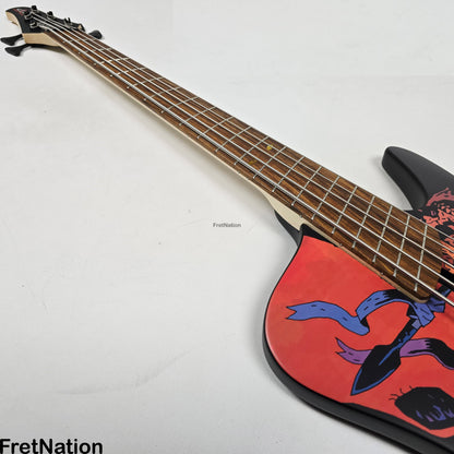 Dingwall Dingwall D-Roc Rob van der Loo "Hellboy" LE 5-String Bass 9.48lbs 16432