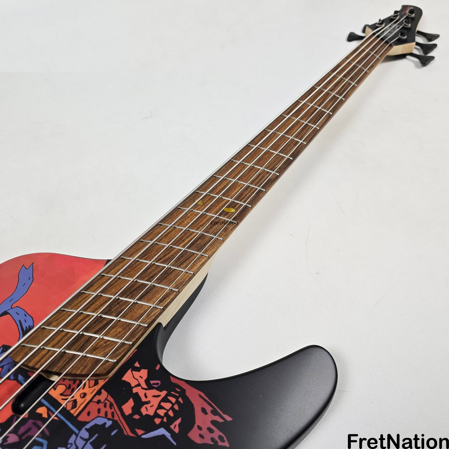 Dingwall Dingwall D-Roc Rob van der Loo "Hellboy" LE 5-String Bass 9.48lbs 16432