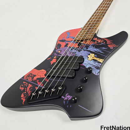 Dingwall Dingwall D-Roc Rob van der Loo "Hellboy" LE 5-String Bass 9.48lbs 16432