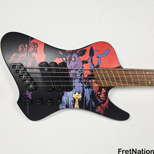 Dingwall Dingwall D-Roc Rob van der Loo "Hellboy" LE 5-String Bass 9.48lbs 16432