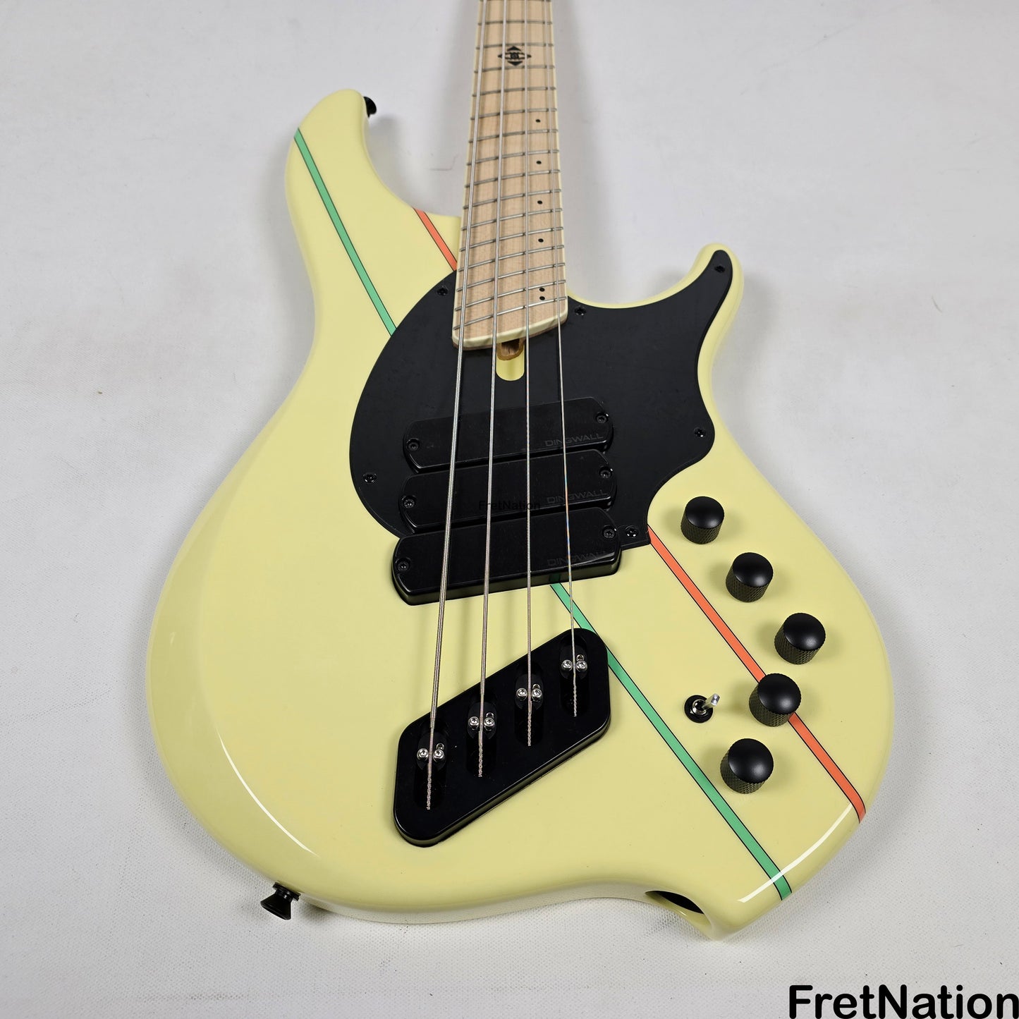 Dingwall Dingwall JT3 4-String Primrose Electric Bass w/ Bag - 7.92lbs 17042