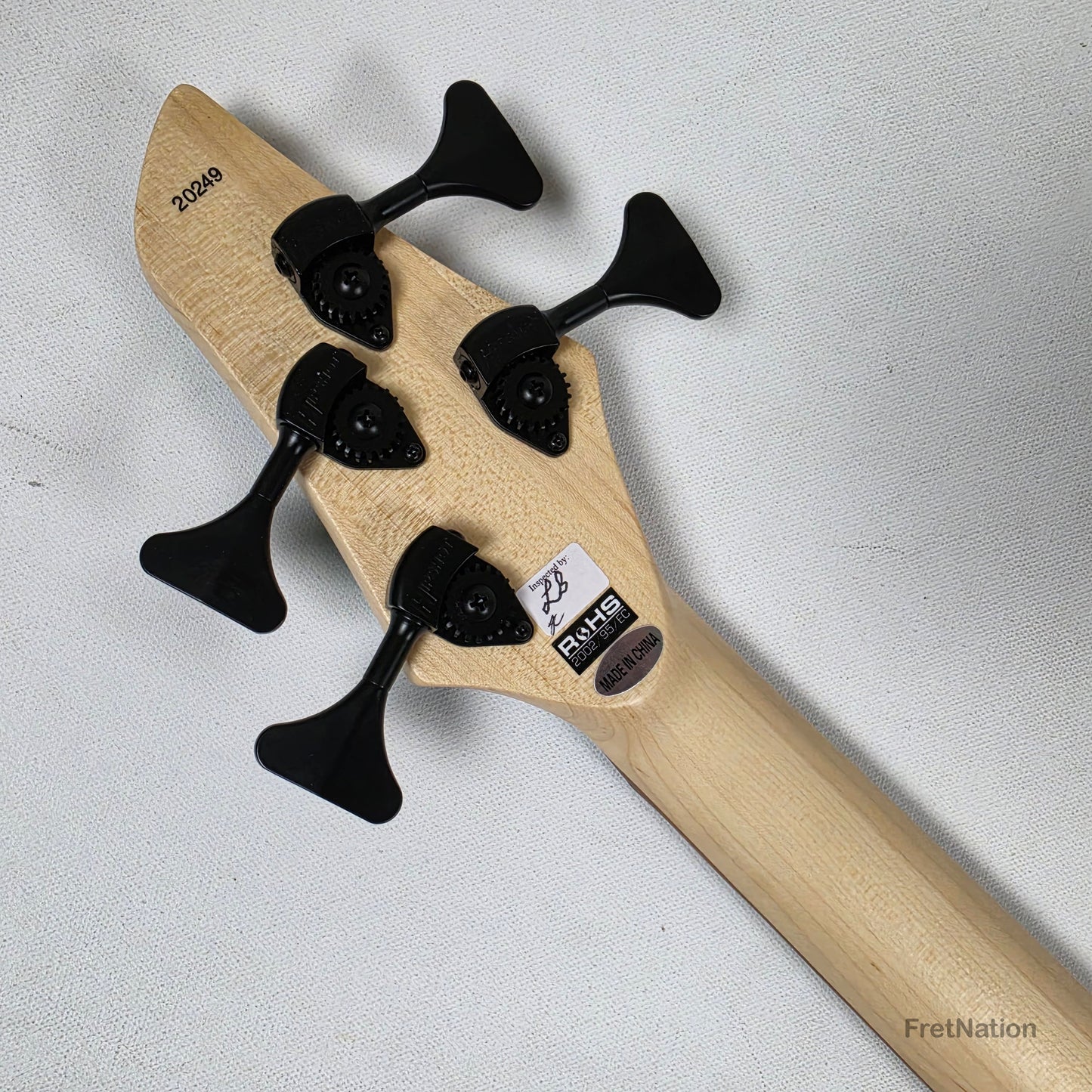 Dingwall Dingwall JT3 4-String Metallic Black Electric Bass w/ Bag - 9.06lbs #20249 - JT3 4 GK P SH
