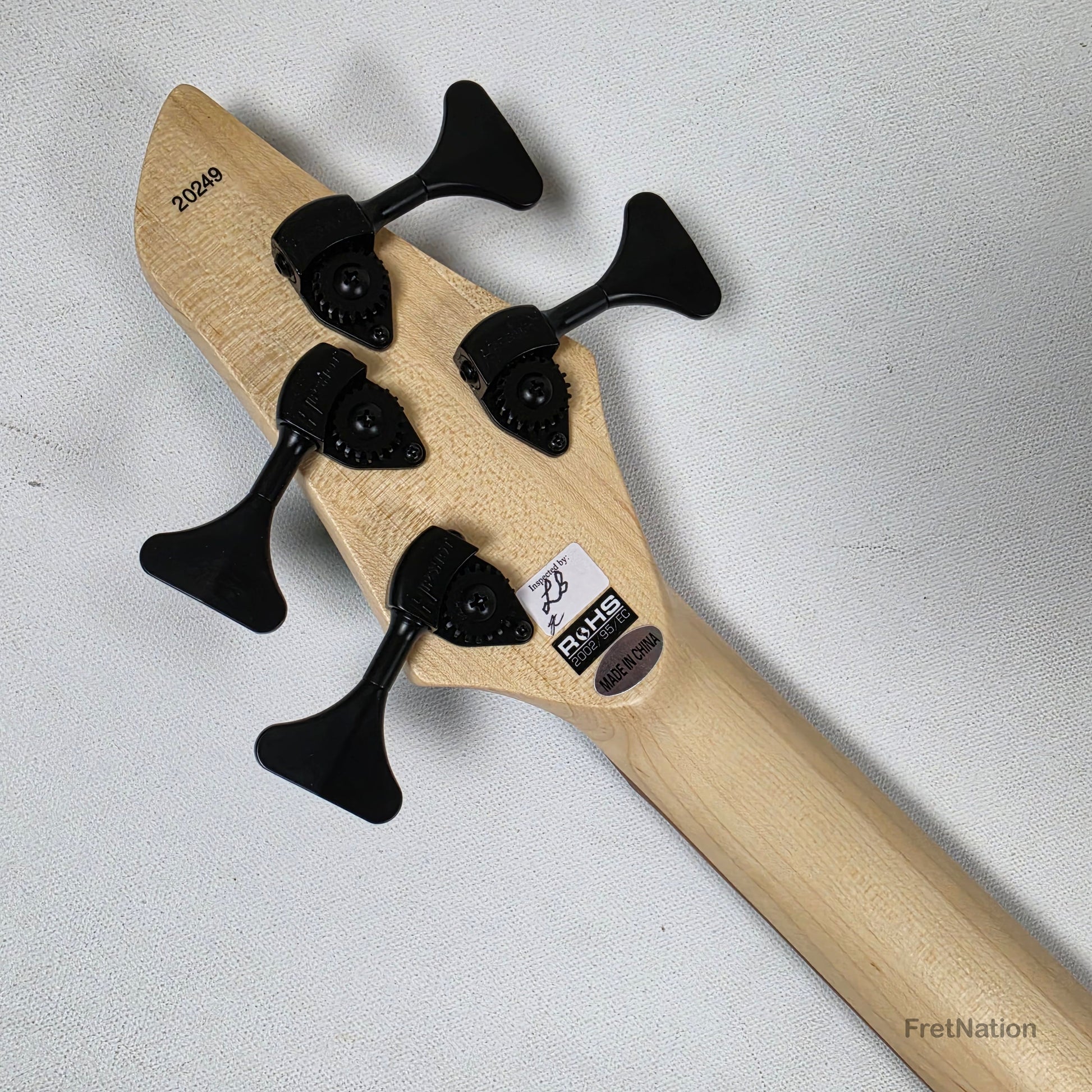 Dingwall Dingwall JT3 4-String Metallic Black Electric Bass w/ Bag - 9.06lbs #20249 - JT3 4 GK P SH