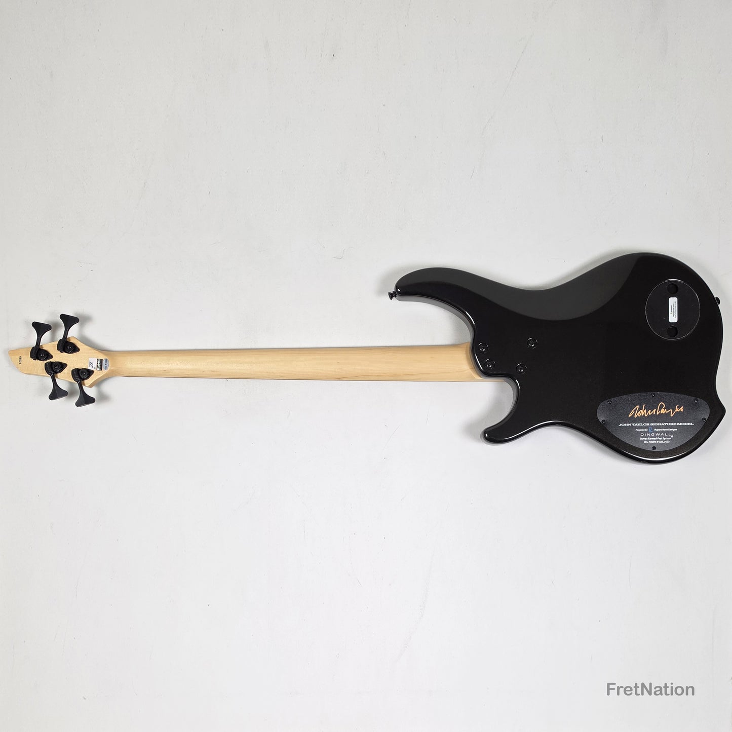 Dingwall Dingwall JT3 4-String Metallic Black Electric Bass w/ Bag - 9.06lbs #20249 - JT3 4 GK P SH