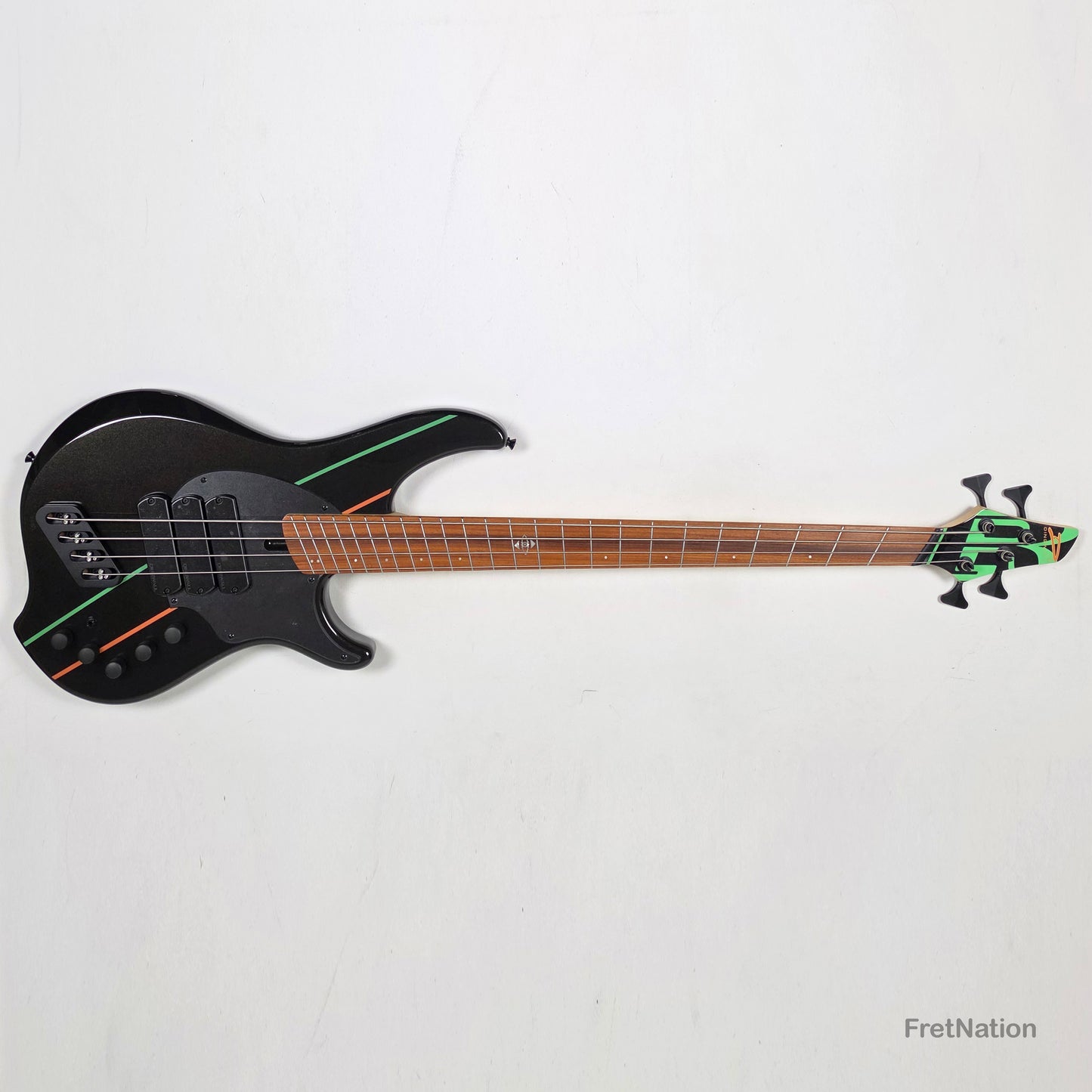 Dingwall Dingwall JT3 4-String Metallic Black Electric Bass w/ Bag - 9.06lbs #20249 - JT3 4 GK P SH