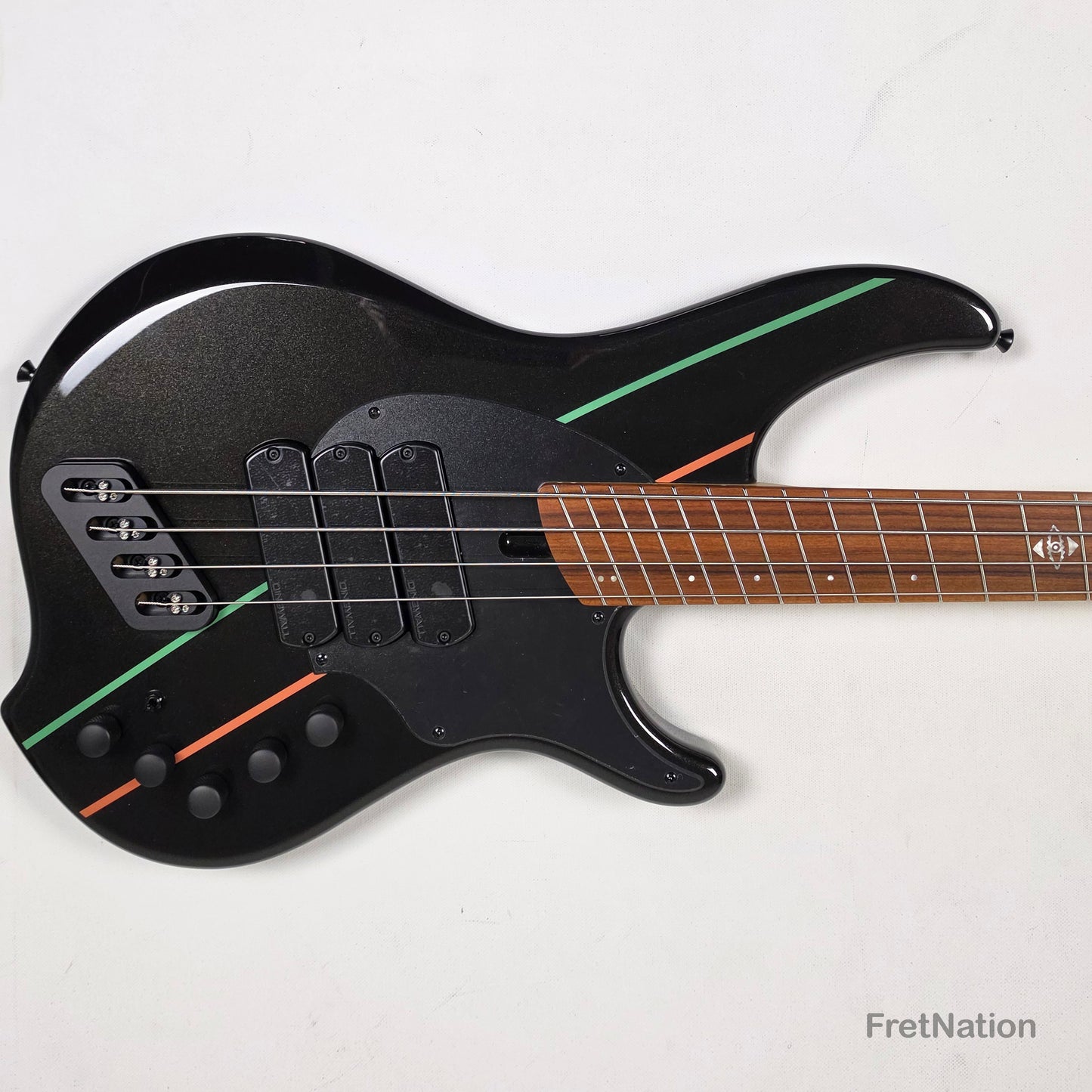 Dingwall Dingwall JT3 4-String Metallic Black Electric Bass w/ Bag - 9.38lbs #20254 - JT3 4 GK P SH