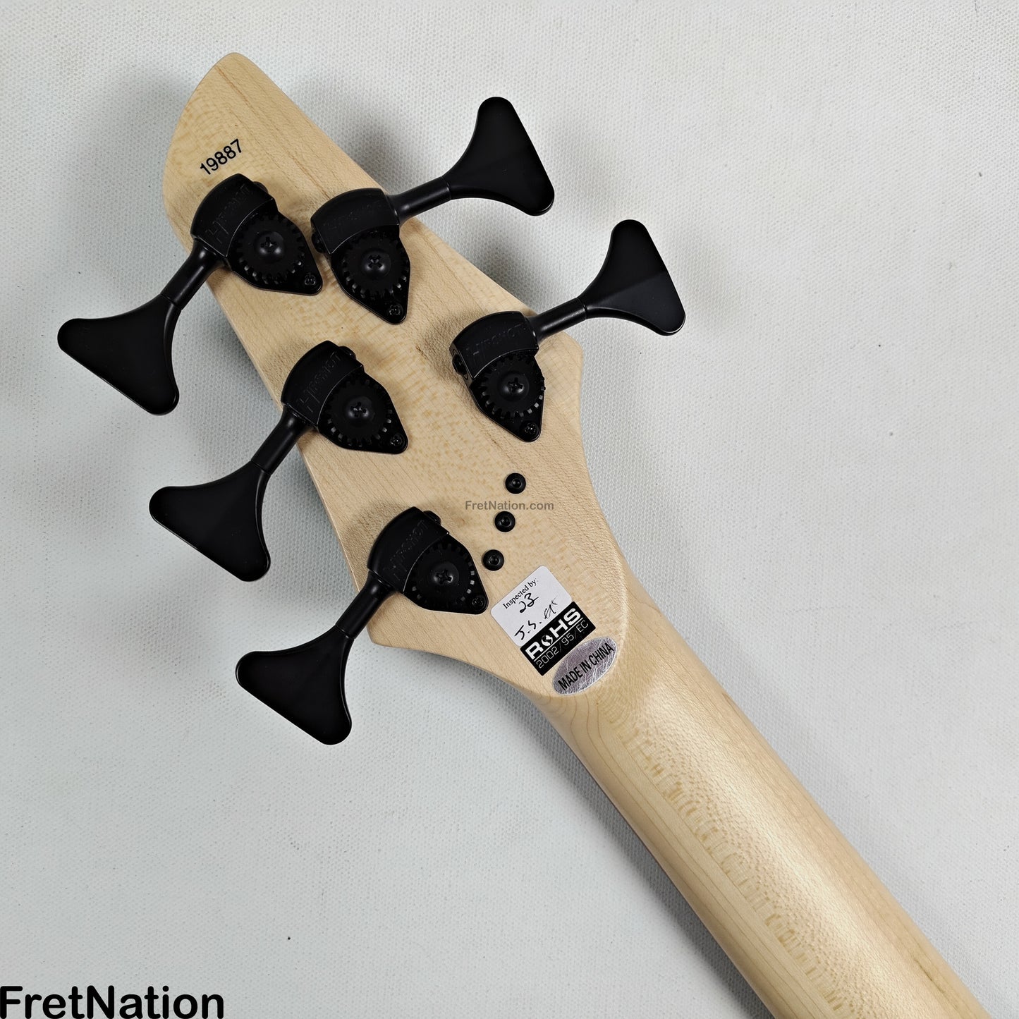 Dingwall Dingwall JT3 John Taylor 5-String Metallic Black Bass 9.38lbs 19887