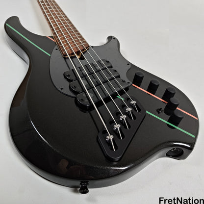 Dingwall Dingwall JT3 John Taylor 5-String Metallic Black Bass 9.38lbs 19887