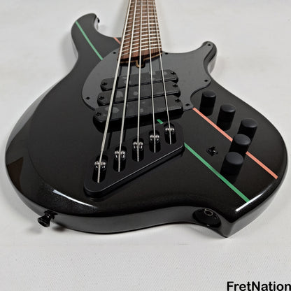 Dingwall Dingwall JT3 John Taylor 5-String Metallic Black Bass 9.38lbs 19887