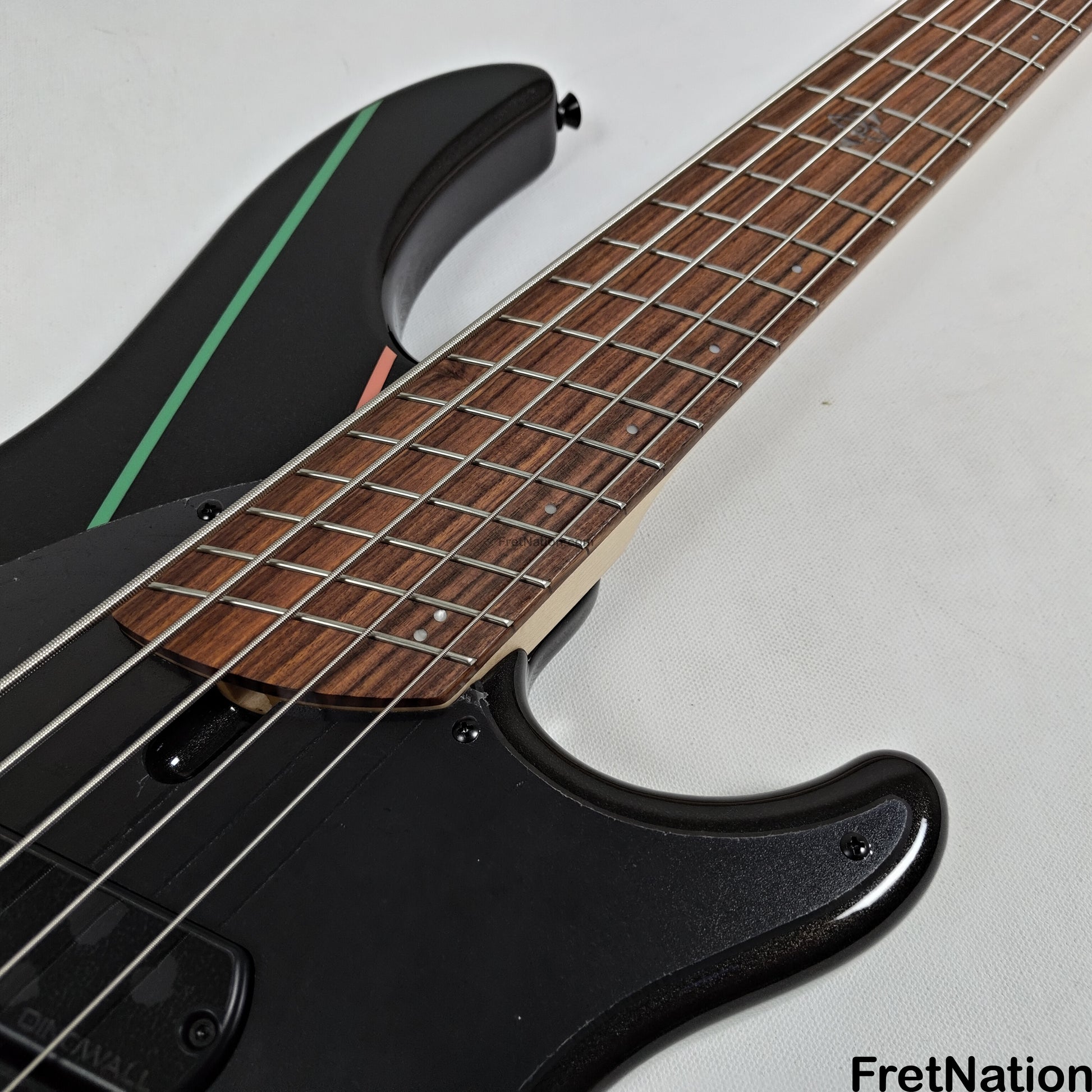 Dingwall Dingwall JT3 John Taylor 5-String Metallic Black Bass 9.38lbs 19887