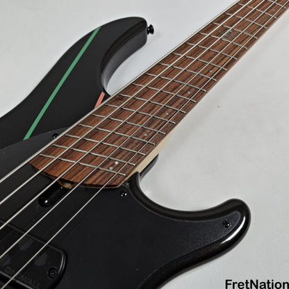 Dingwall Dingwall JT3 John Taylor 5-String Metallic Black Bass 9.38lbs 19887