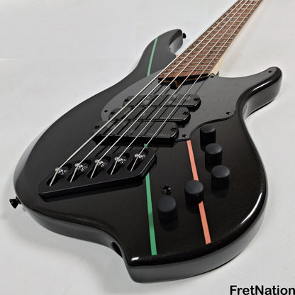 Dingwall Dingwall JT3 John Taylor 5-String Metallic Black Bass 9.38lbs 19887