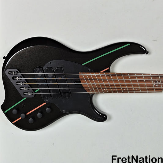 Dingwall Dingwall JT3 John Taylor 5-String Metallic Black Bass 9.38lbs 19887