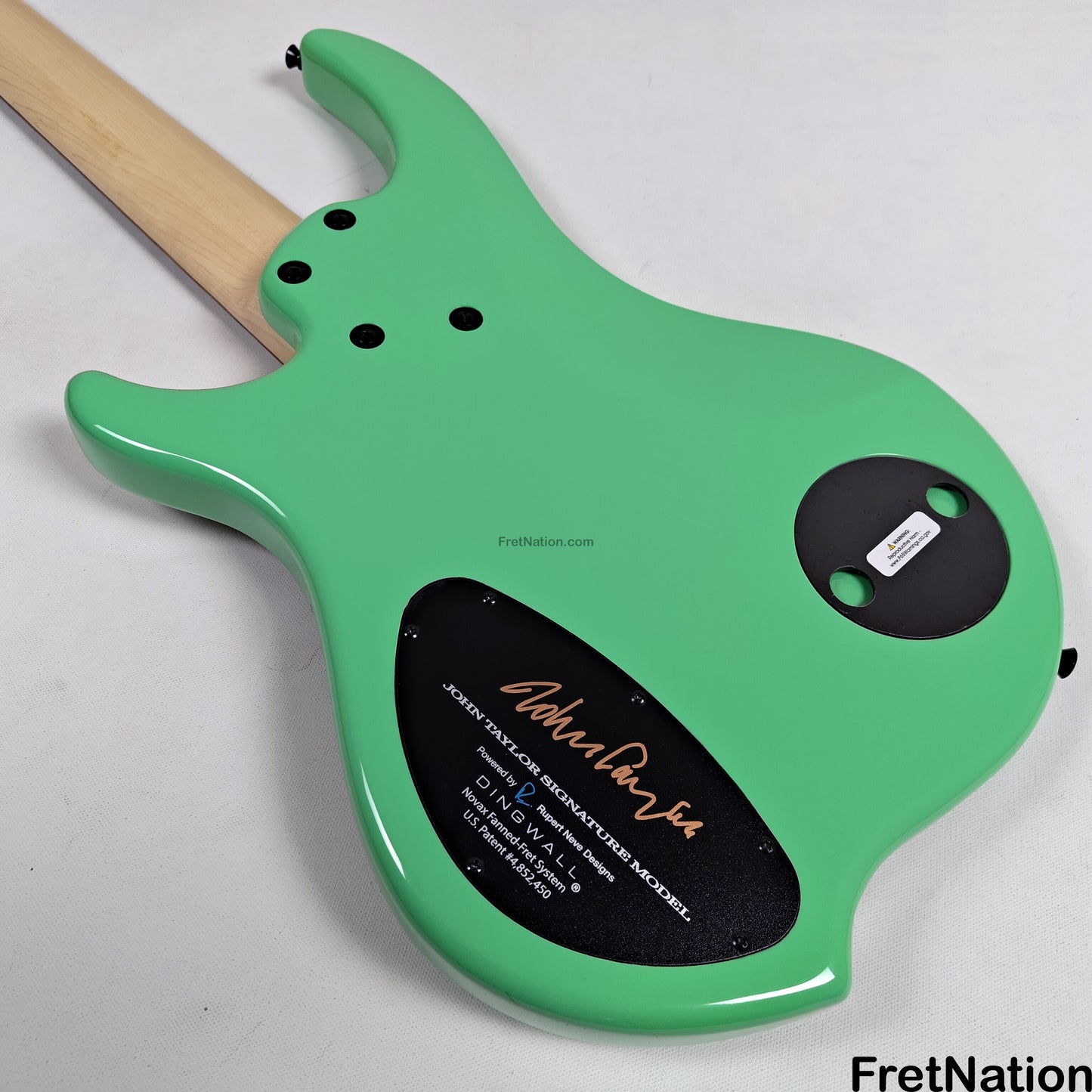 Dingwall Dingwall JT3 John Taylor 5-String Seafoam Green Bass 9.02lbs 19853