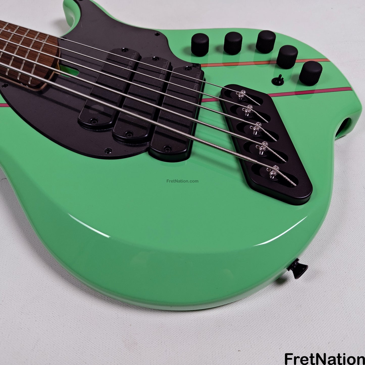 Dingwall Dingwall JT3 John Taylor 5-String Seafoam Green Bass 9.02lbs 19853