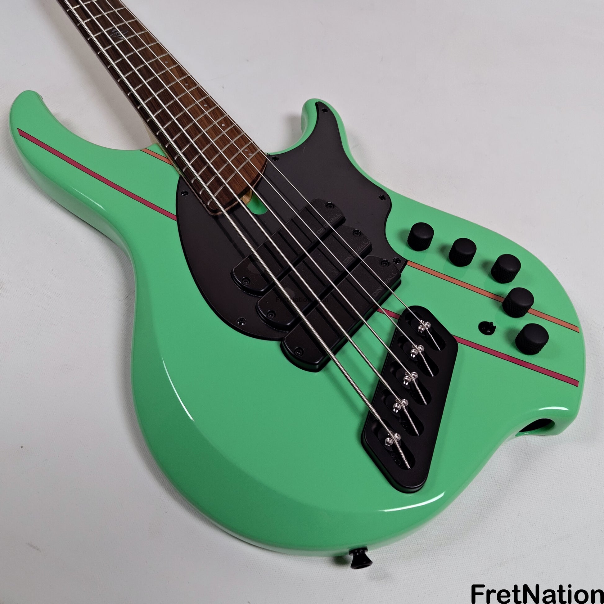 Dingwall Dingwall JT3 John Taylor 5-String Seafoam Green Bass 9.02lbs 19853