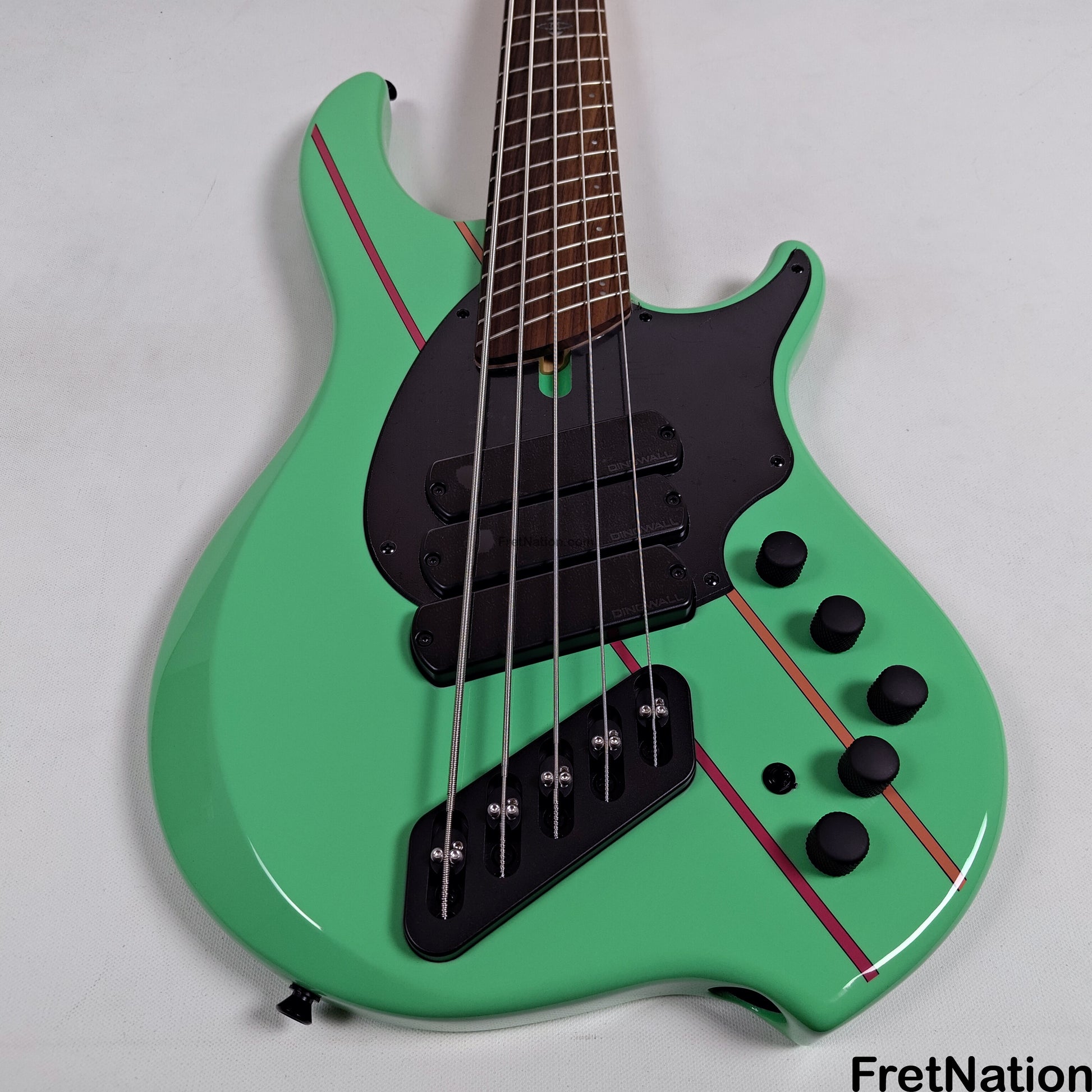Dingwall Dingwall JT3 John Taylor 5-String Seafoam Green Bass 9.02lbs 19853