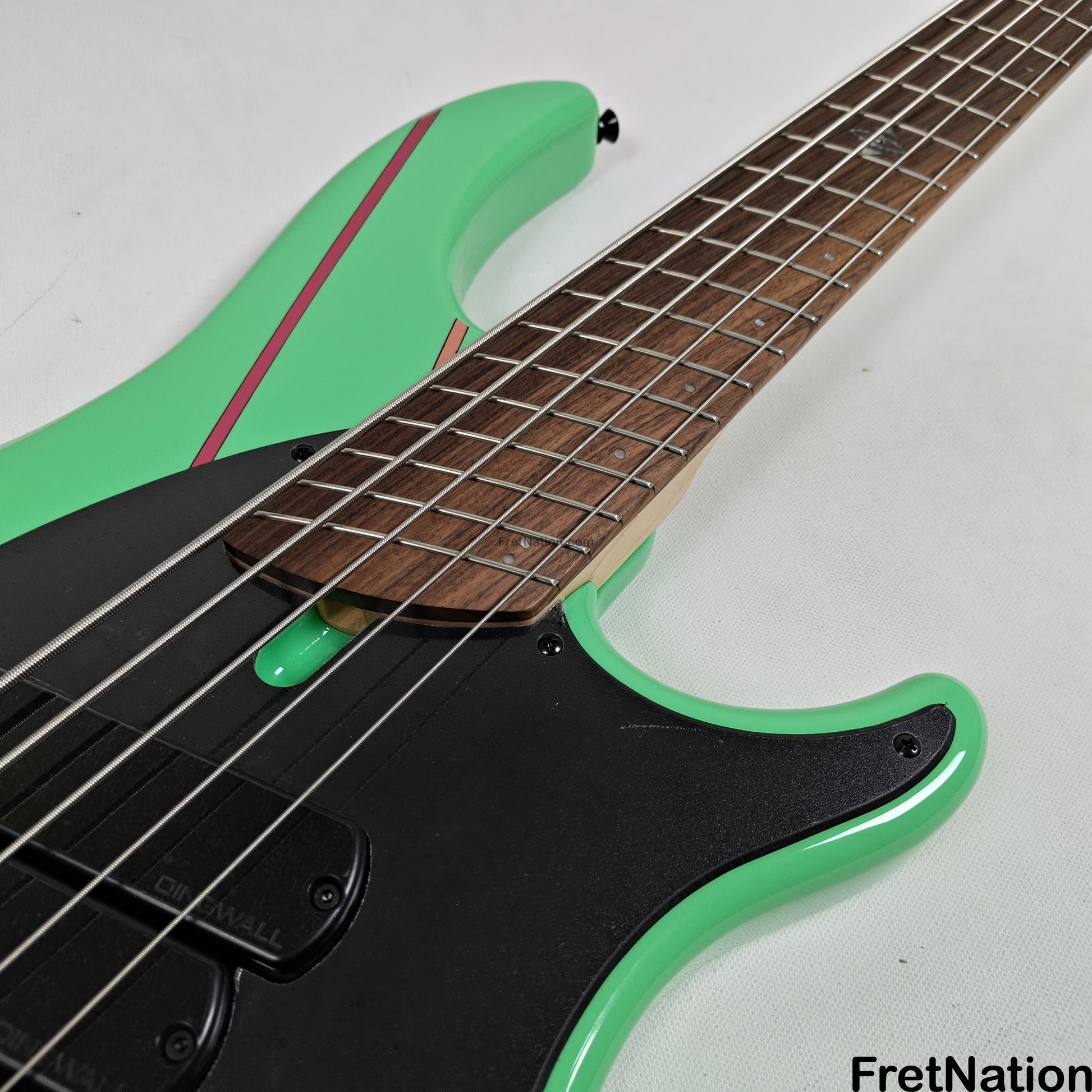 Dingwall Dingwall JT3 John Taylor 5-String Seafoam Green Bass 9.02lbs 19853