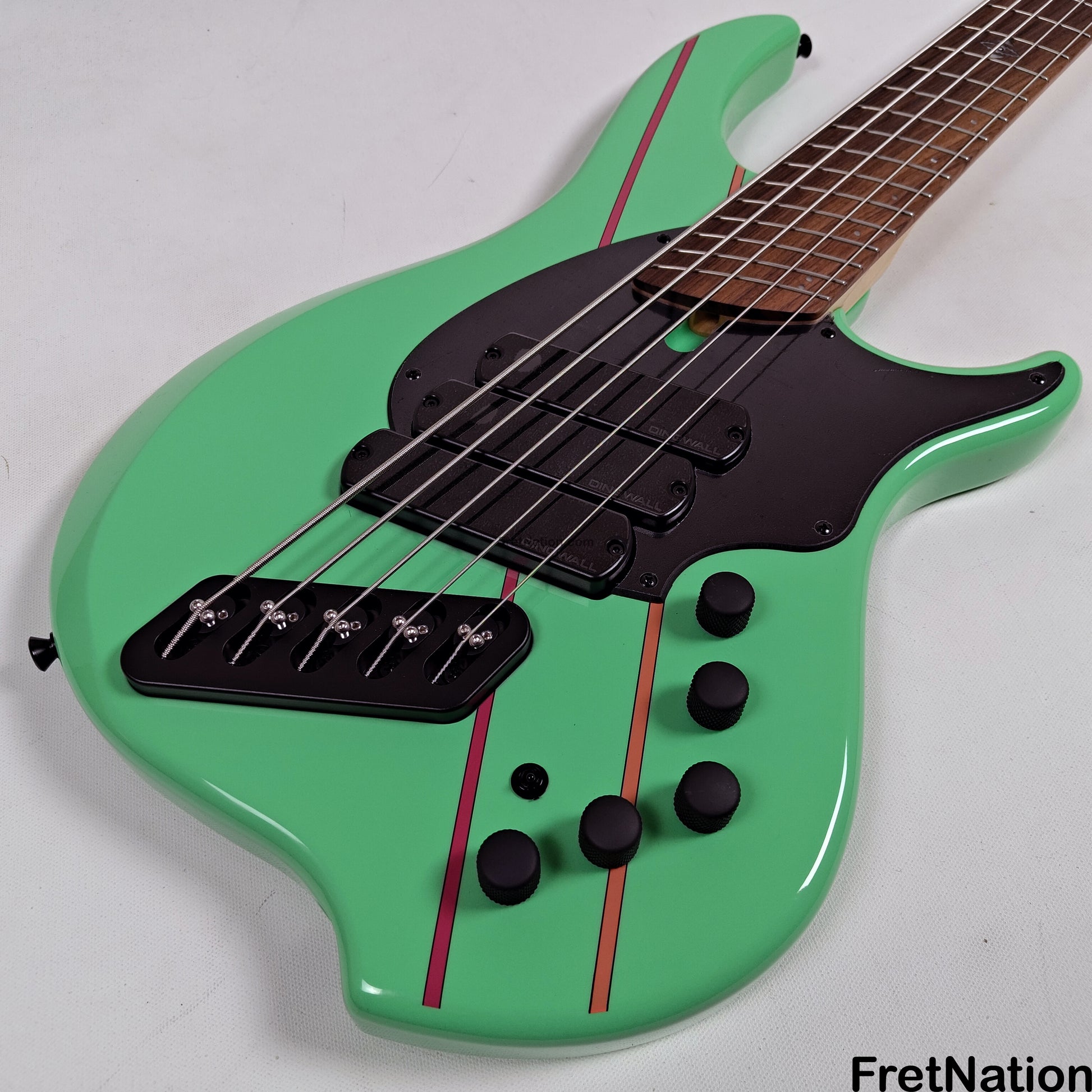 Dingwall Dingwall JT3 John Taylor 5-String Seafoam Green Bass 9.02lbs 19853