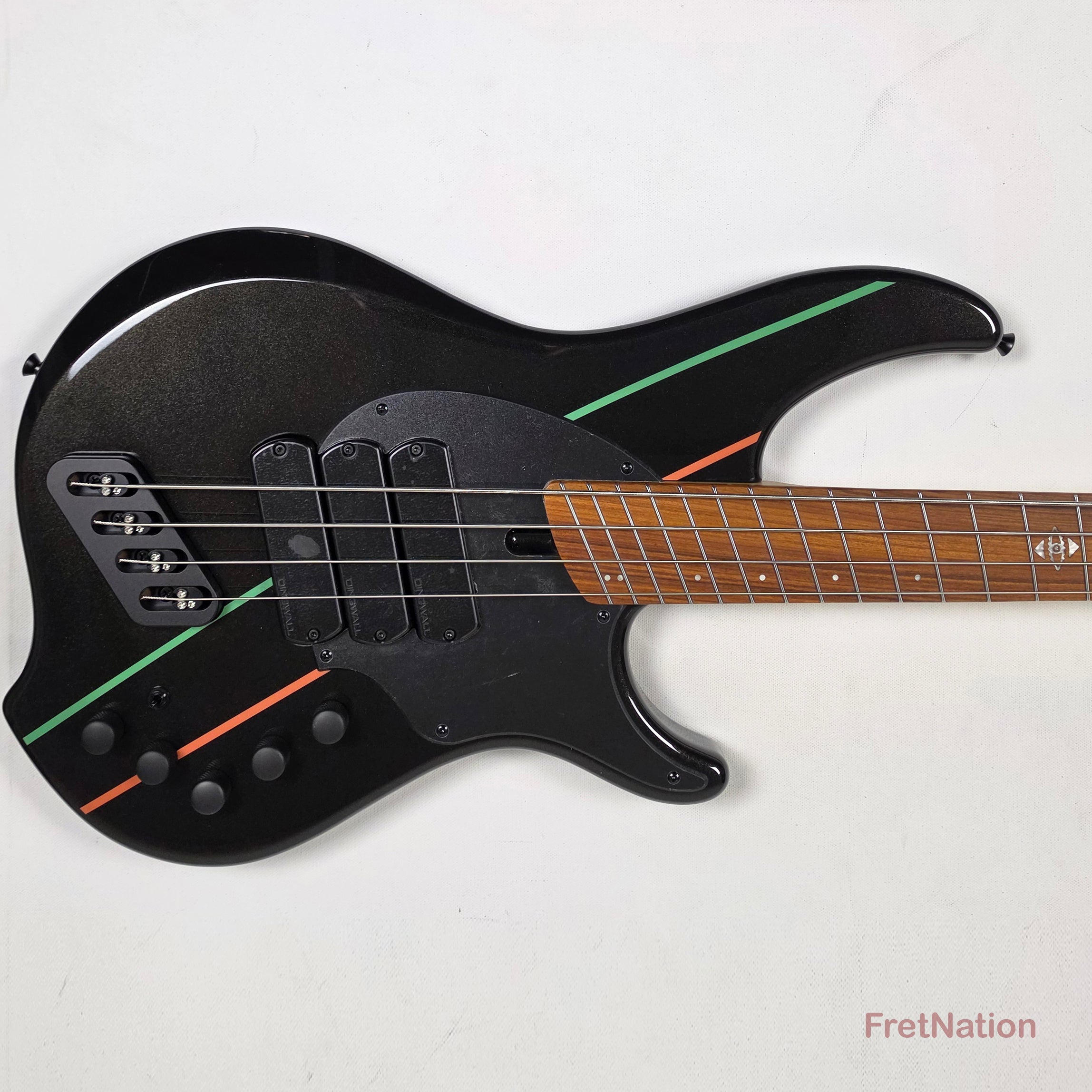 Dingwall Dingwall JT3 4-String Metallic Black Electric Bass w/ Bag - 8.74lbs #20266 - JT3 4 GK P SH