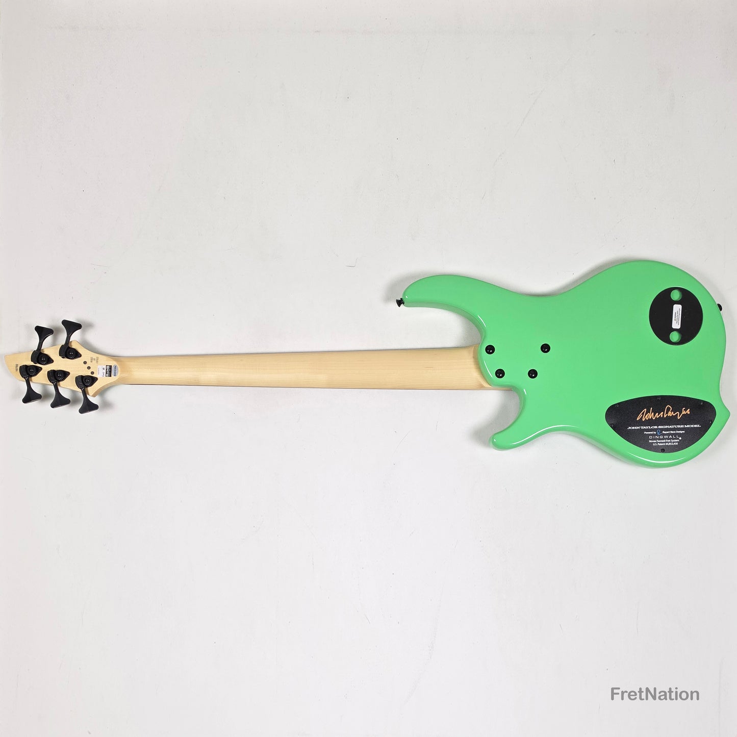 Dingwall Dingwall JT3 John Taylor 5-String Seafoam Green Bass - 9.56lbs #19792 - JT3 5 GS P SH