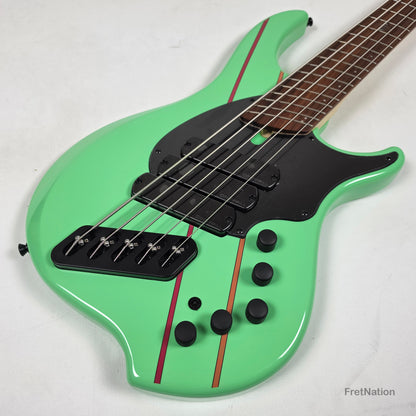 Dingwall Dingwall JT3 John Taylor 5-String Seafoam Green Bass - 9.56lbs #19792 - JT3 5 GS P SH